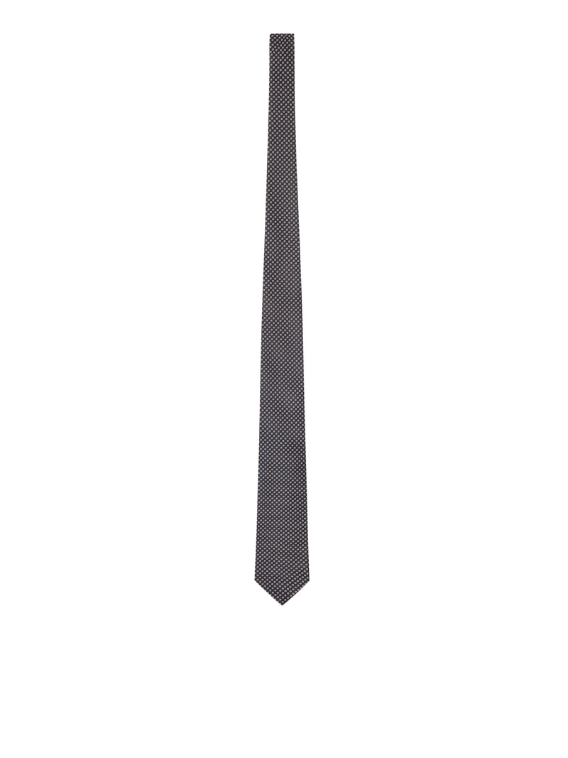 MICRO-PATTERNED SILK TIE
