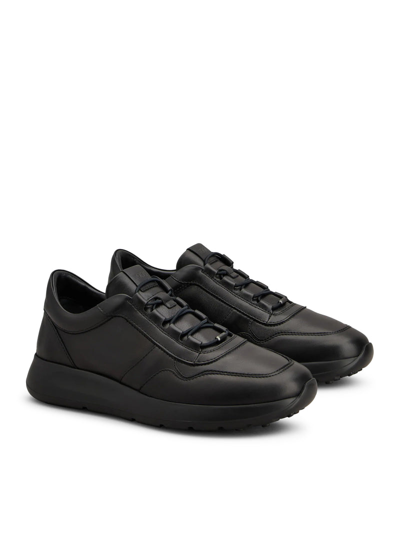 RED DOT LEATHER SNEAKERS