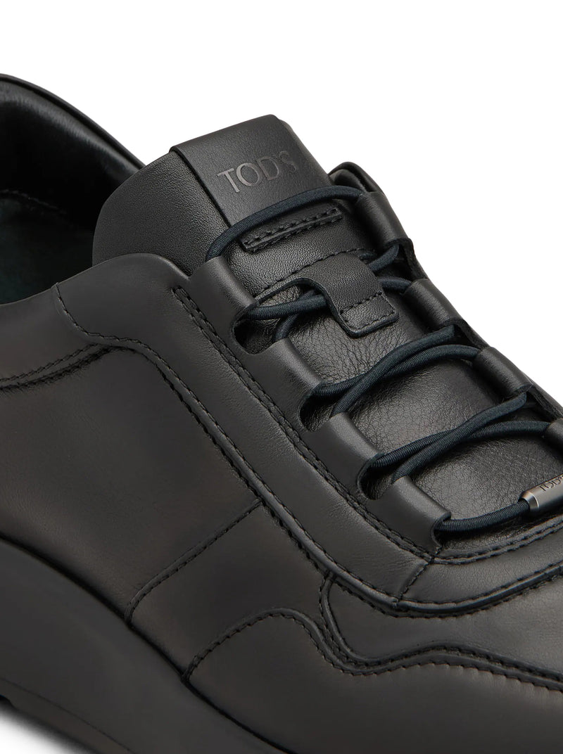 RED DOT LEATHER SNEAKERS