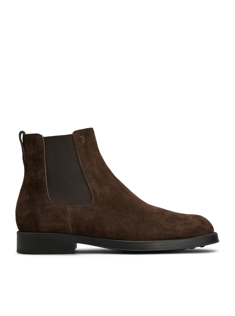 SUEDE CHELSEA BOOTS