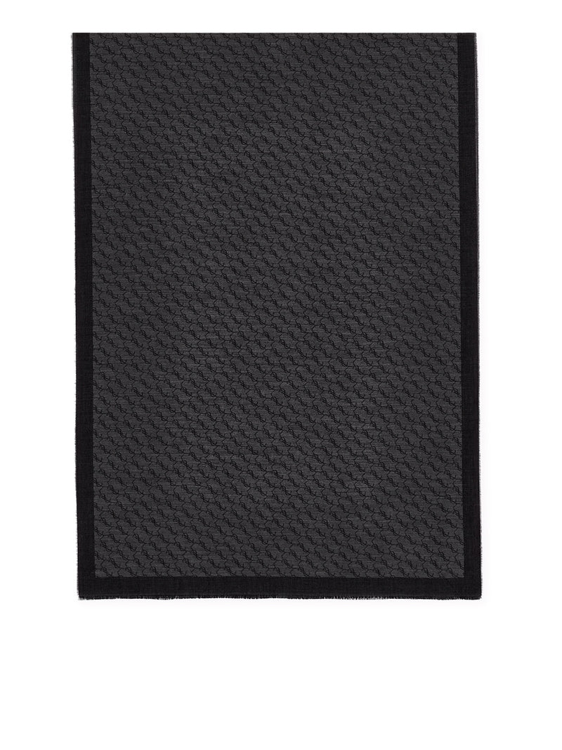 CASSANDRE SCARF IN CASHMERE AND SILK JACQUARD