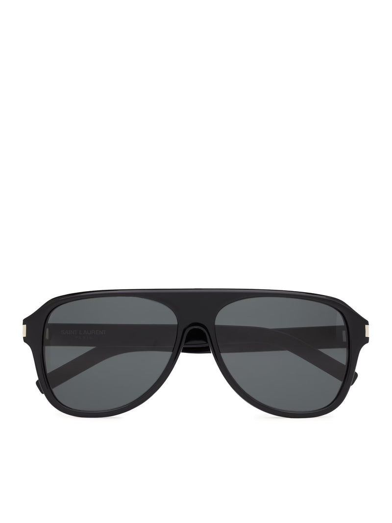 AVIATOR SUNGLASSES WITH ACETATE FRAMES AND NYLON LENSES