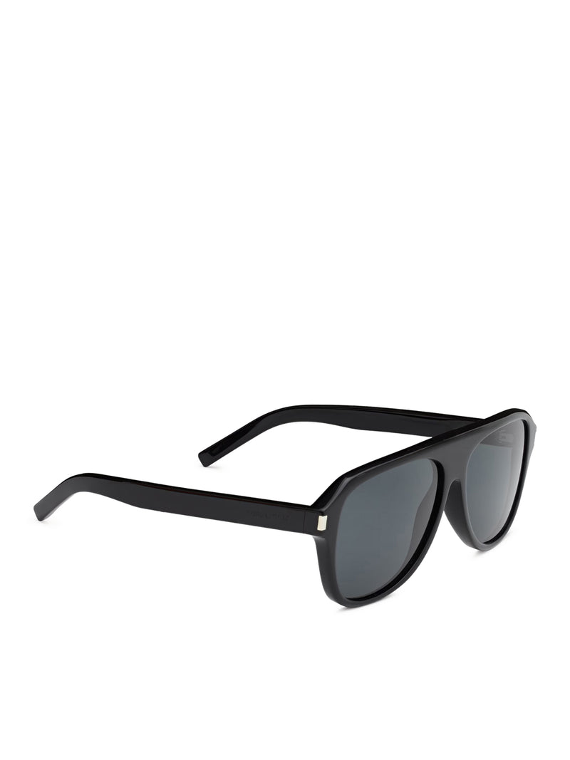 AVIATOR SUNGLASSES WITH ACETATE FRAMES AND NYLON LENSES