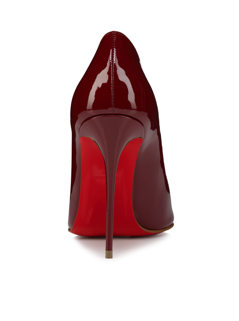 LA PIGALLE PATENT CALFSKIN PUMPS