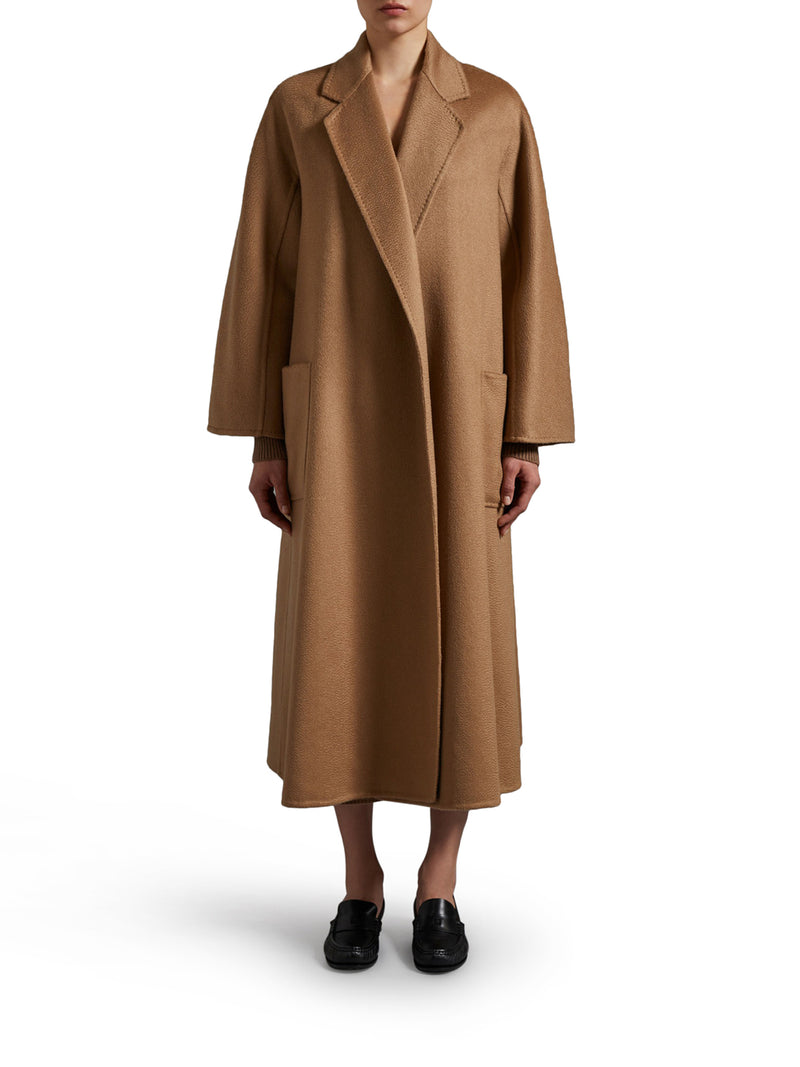 LUDMILLA WOOL COAT WITH WAIST BELT