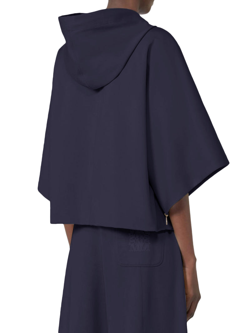 BOXY SWEATER IN TECHNICAL COTTON JERSEY