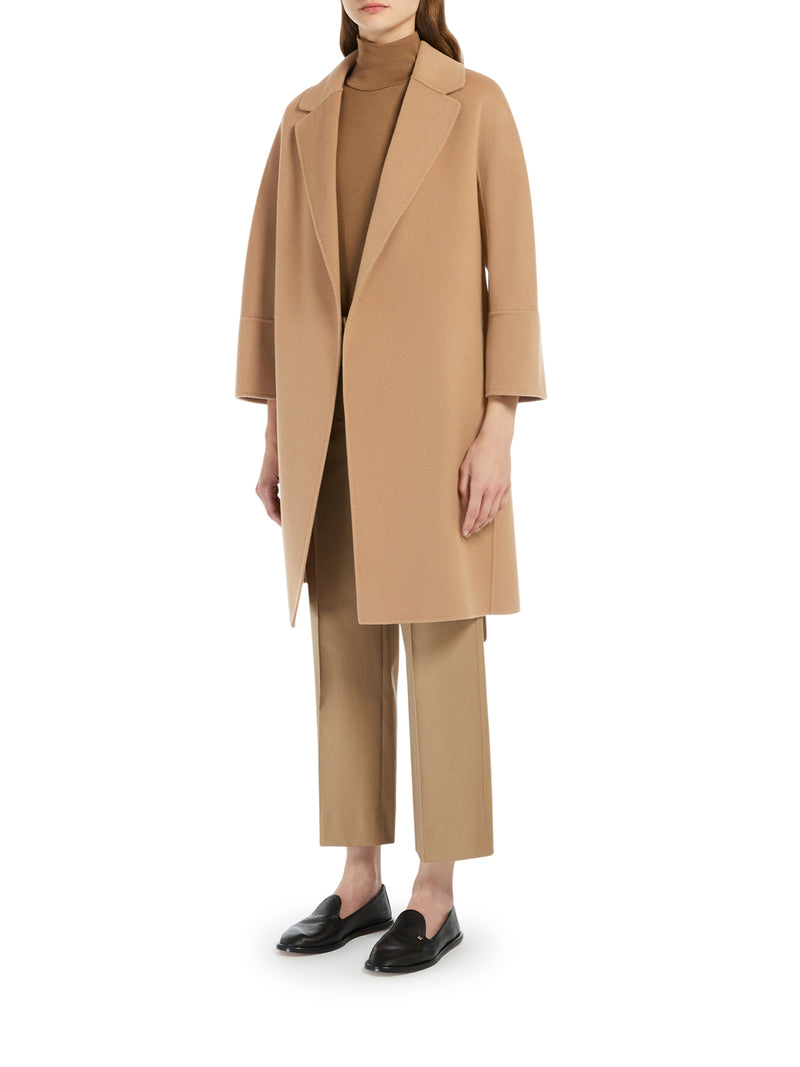 ARONA BELTED WOOL WRAP COAT
