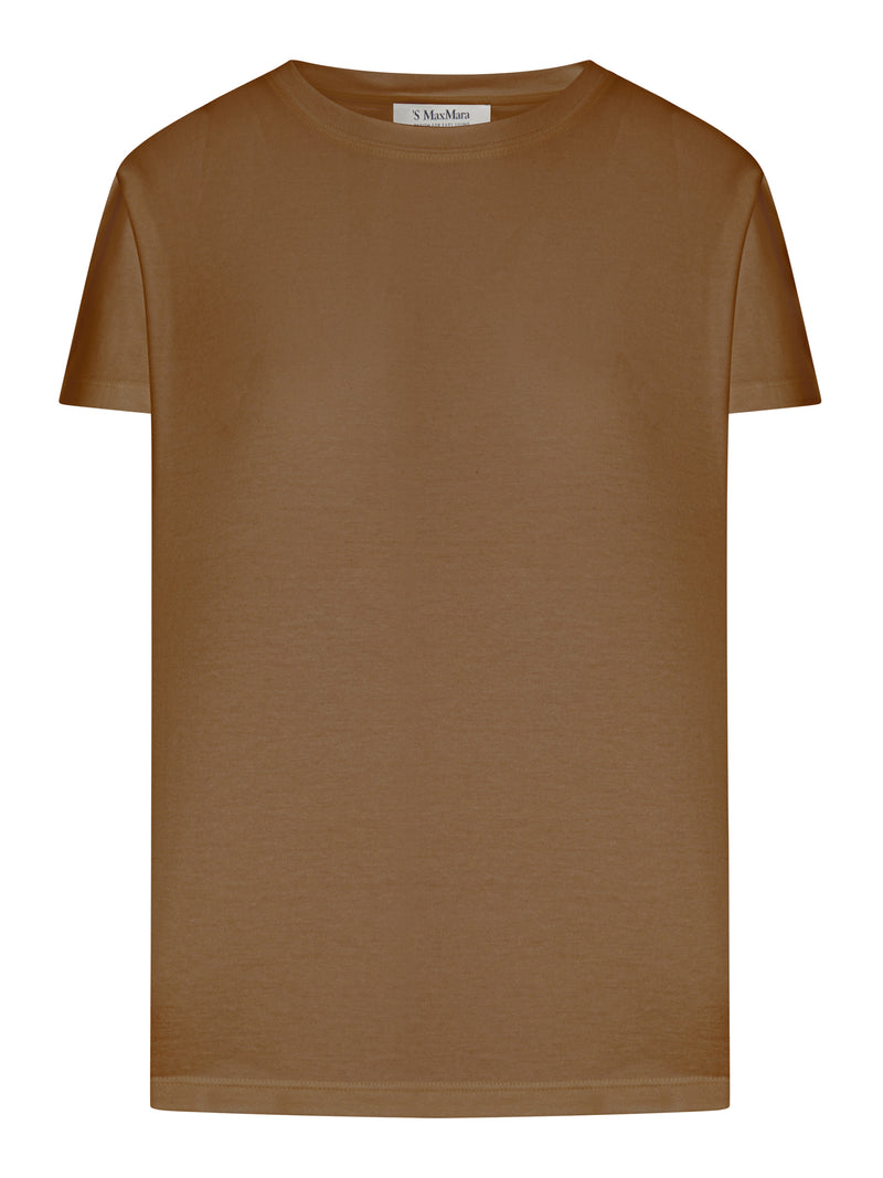 COTTON AND MODAL JERSEY T-SHIRT