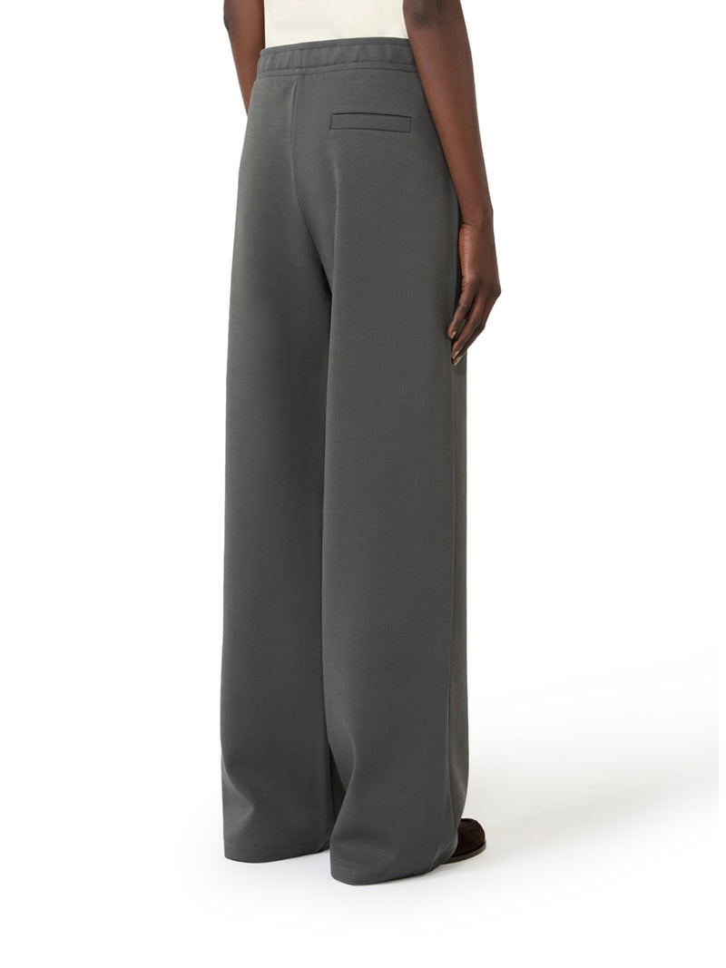 WIDE TROUSERS IN DOUBLE JERSEY