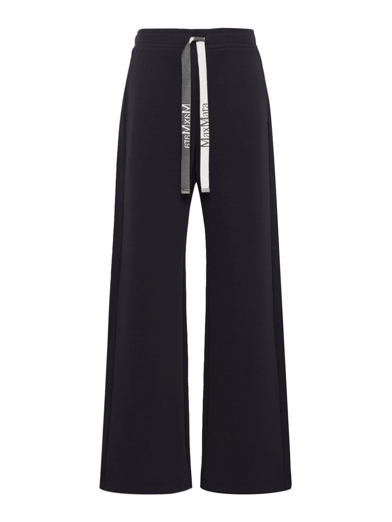 WIDE TROUSERS IN DOUBLE JERSEY
