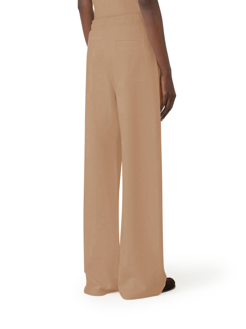 WIDE TROUSERS IN DOUBLE JERSEY