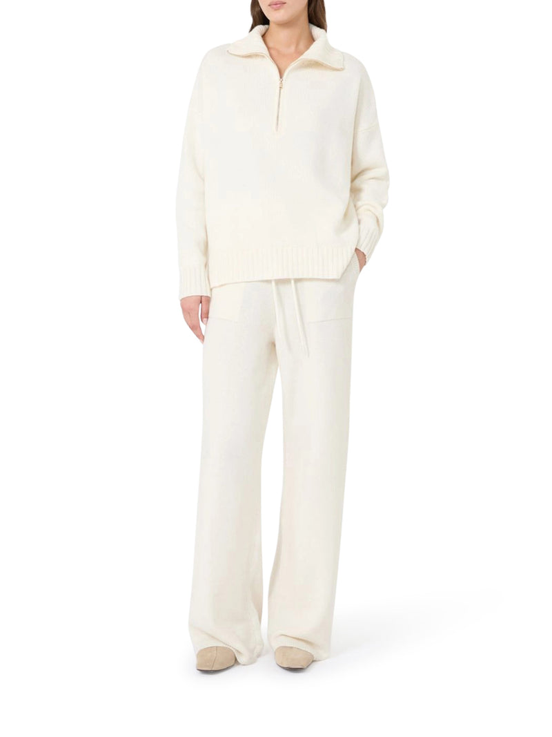 HIGH NECK SWEATER IN CASHMERE YARN