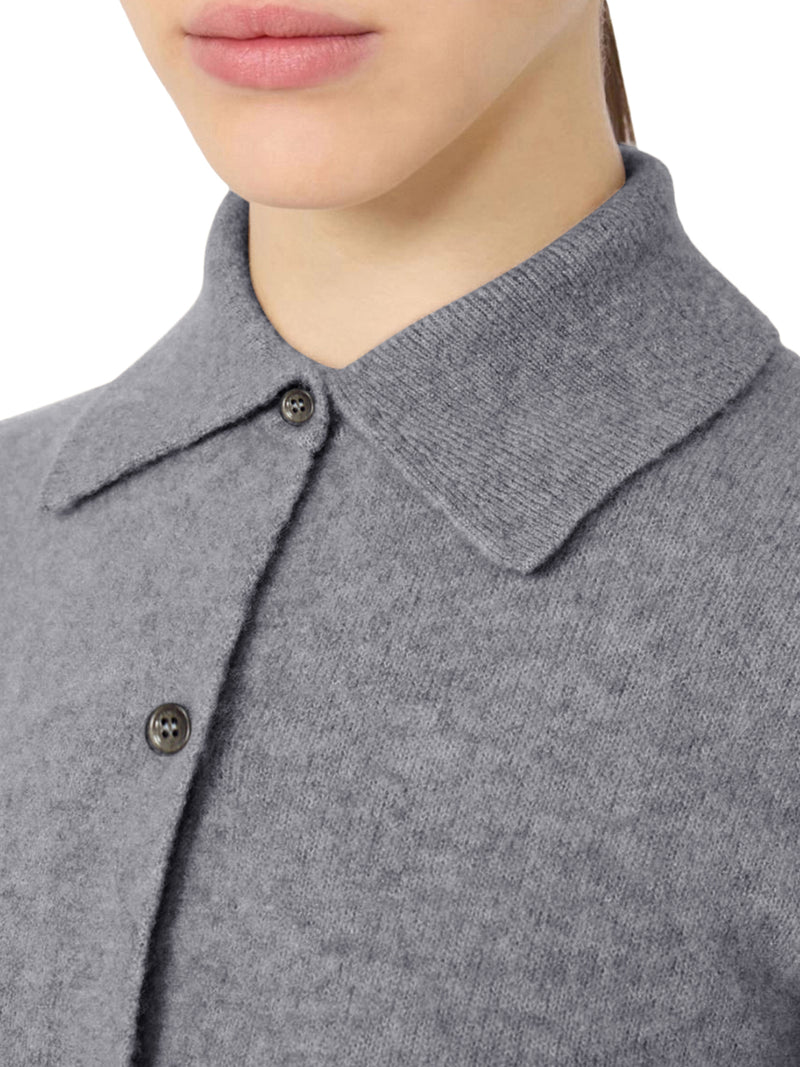 COLLARED CARDIGAN