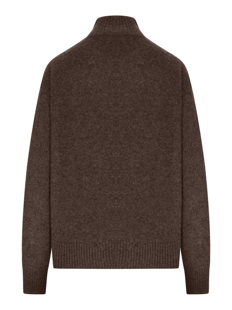 HIGH-NECK SWEATER