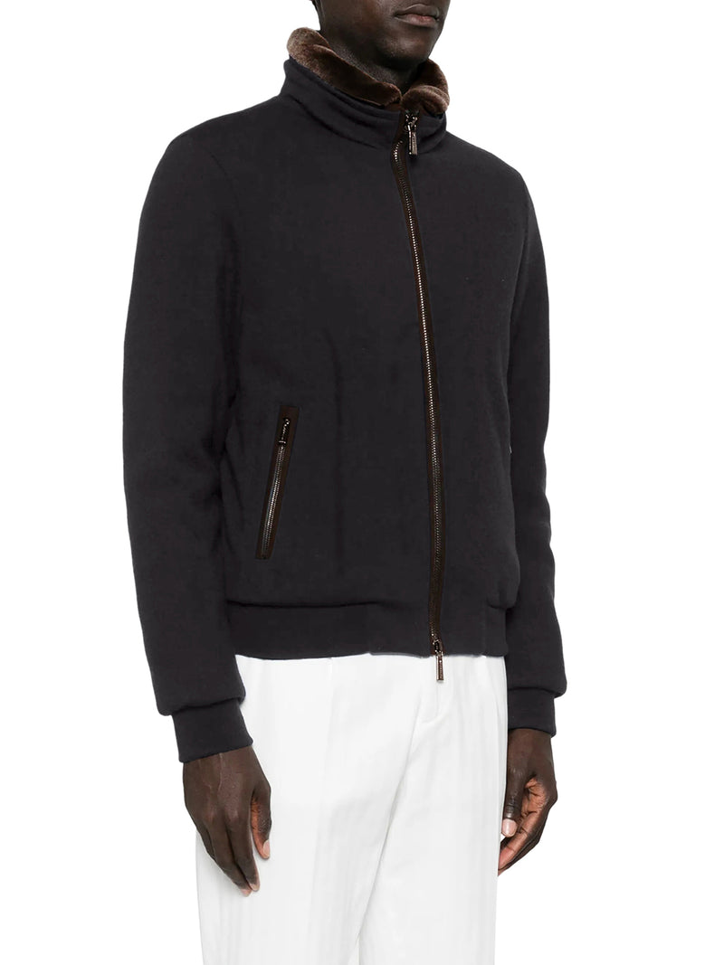 BEAUTIFUL CASHMERE AND SILK BOMBER JACKETS