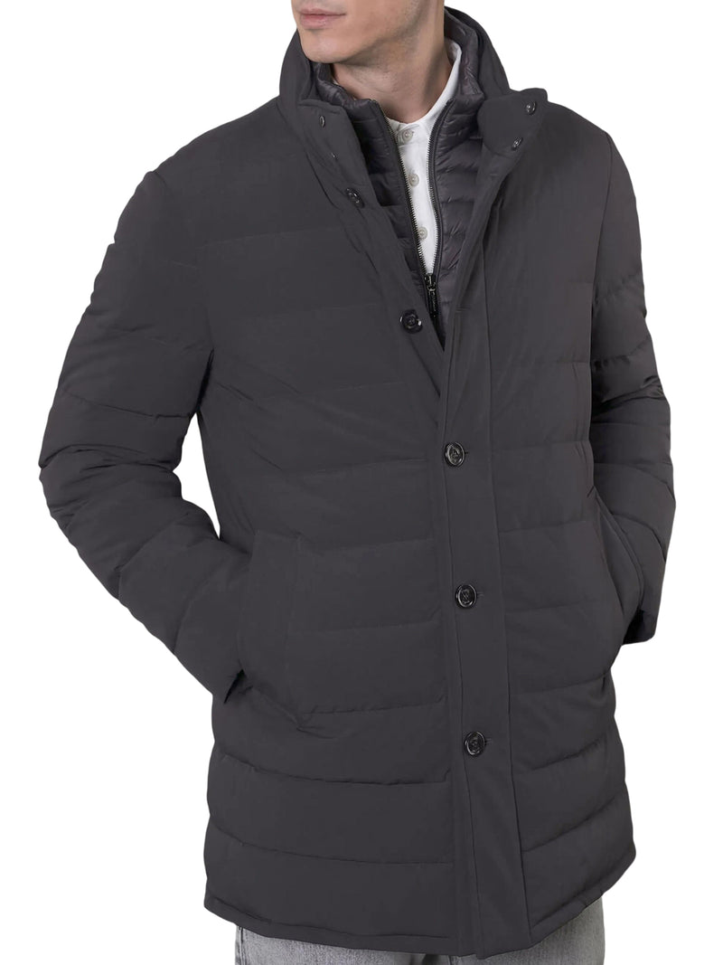 CALEGARI-KN DOWN JACKET IN QUILTED TECHNICAL FABRIC