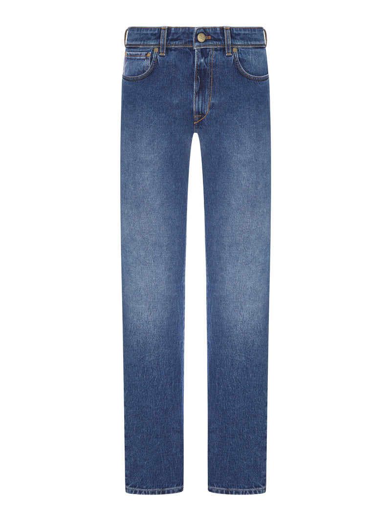 STRAIGHT LEG DENIM JEANS