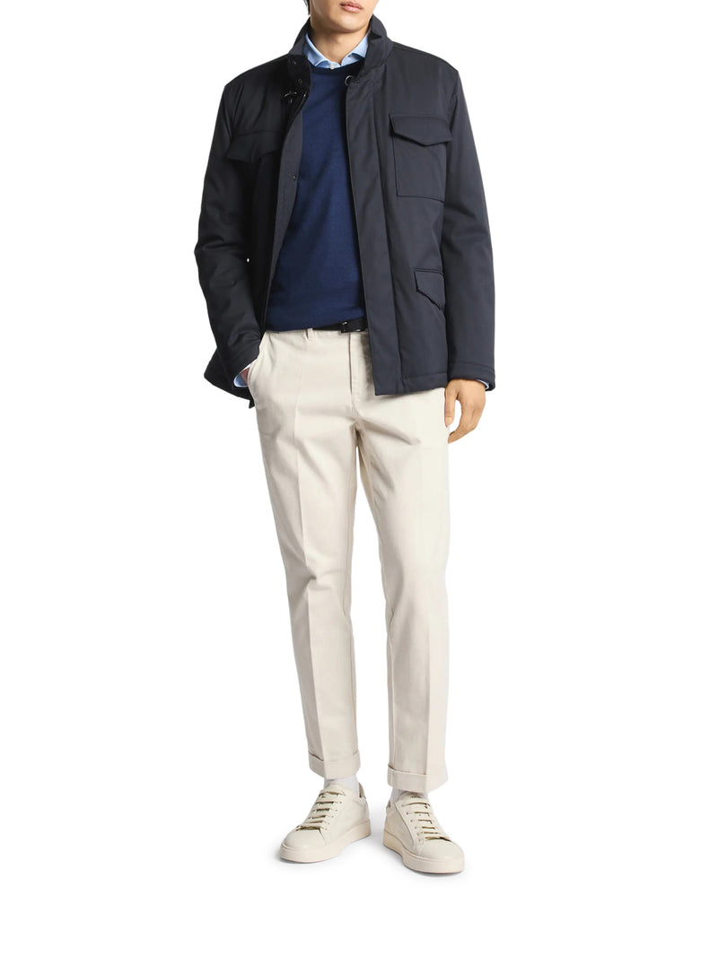 FIELD JACKET TRAVEL IN STRETCH WOOL