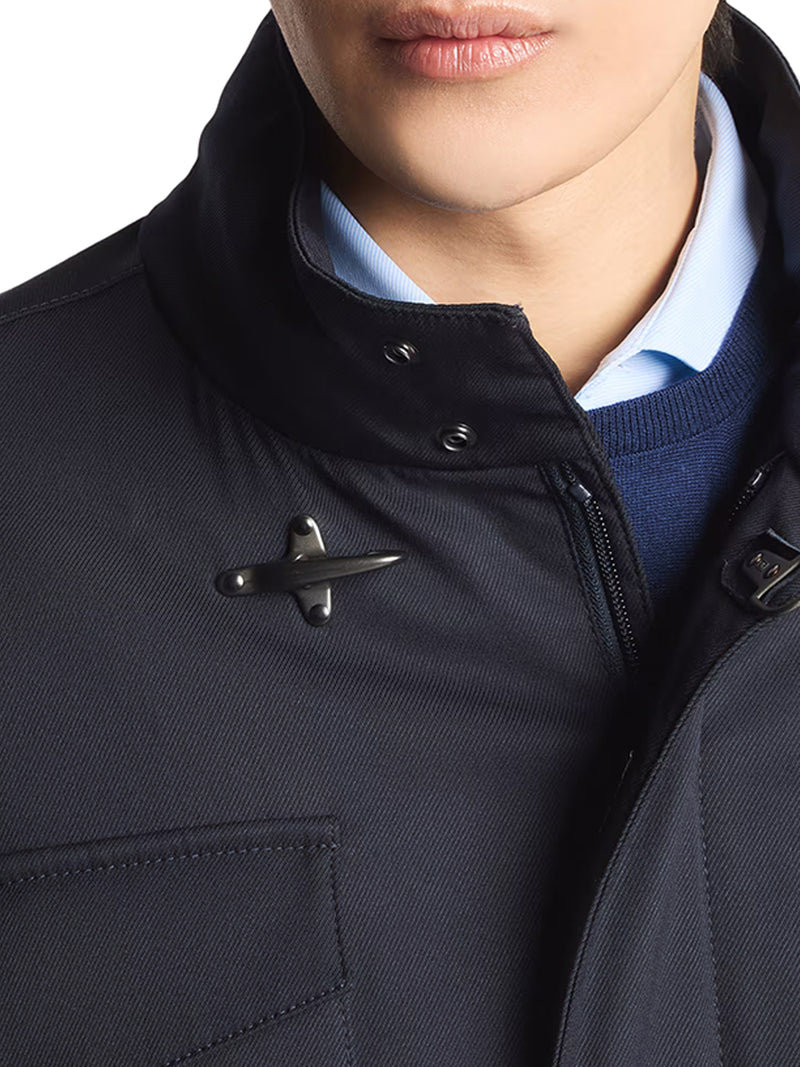 FIELD JACKET TRAVEL IN STRETCH WOOL