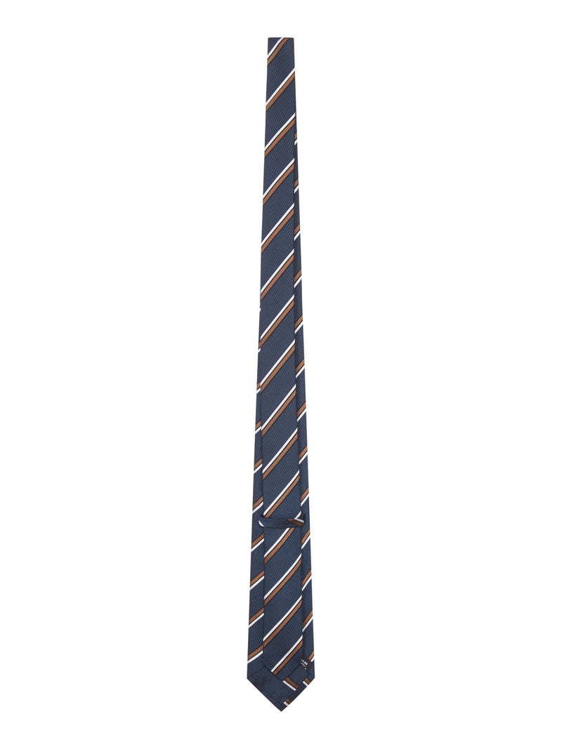 DIAGONAL STRIPED TIE