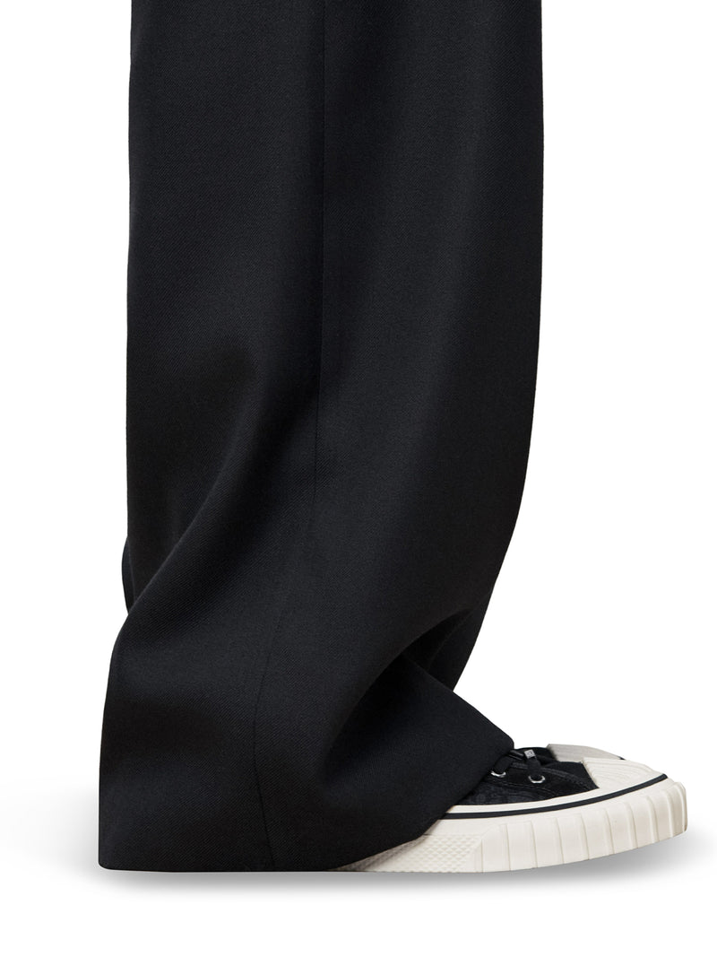 HOOPER LOW-TOP SNEAKERS IN OBLIQUE JACQUARD