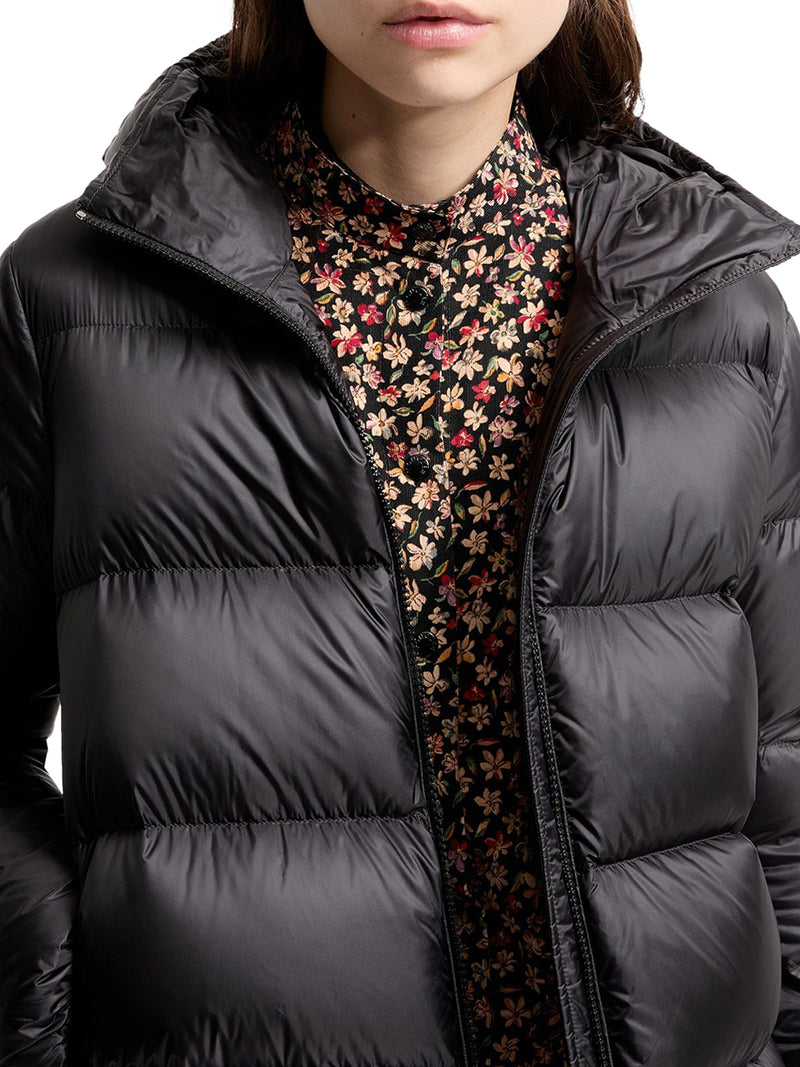 FELIGULE SHORT DOWN JACKET WITH HOOD