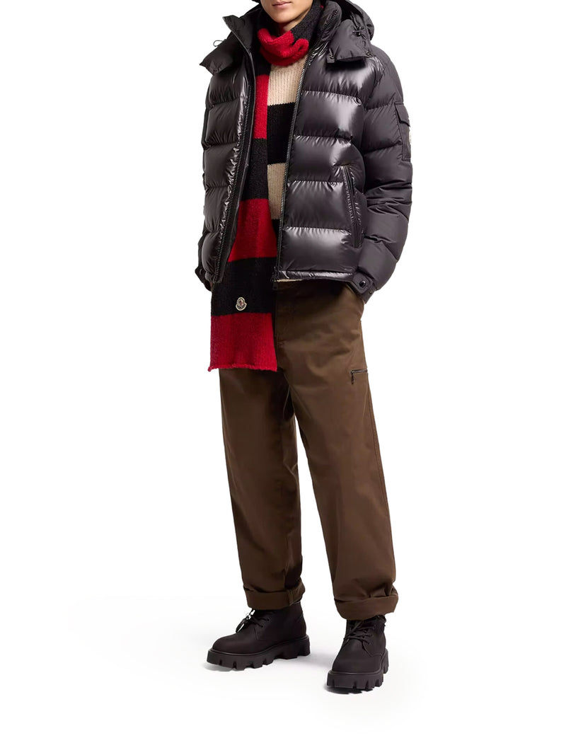 MAYA SHORT HOODED DOWN JACKET