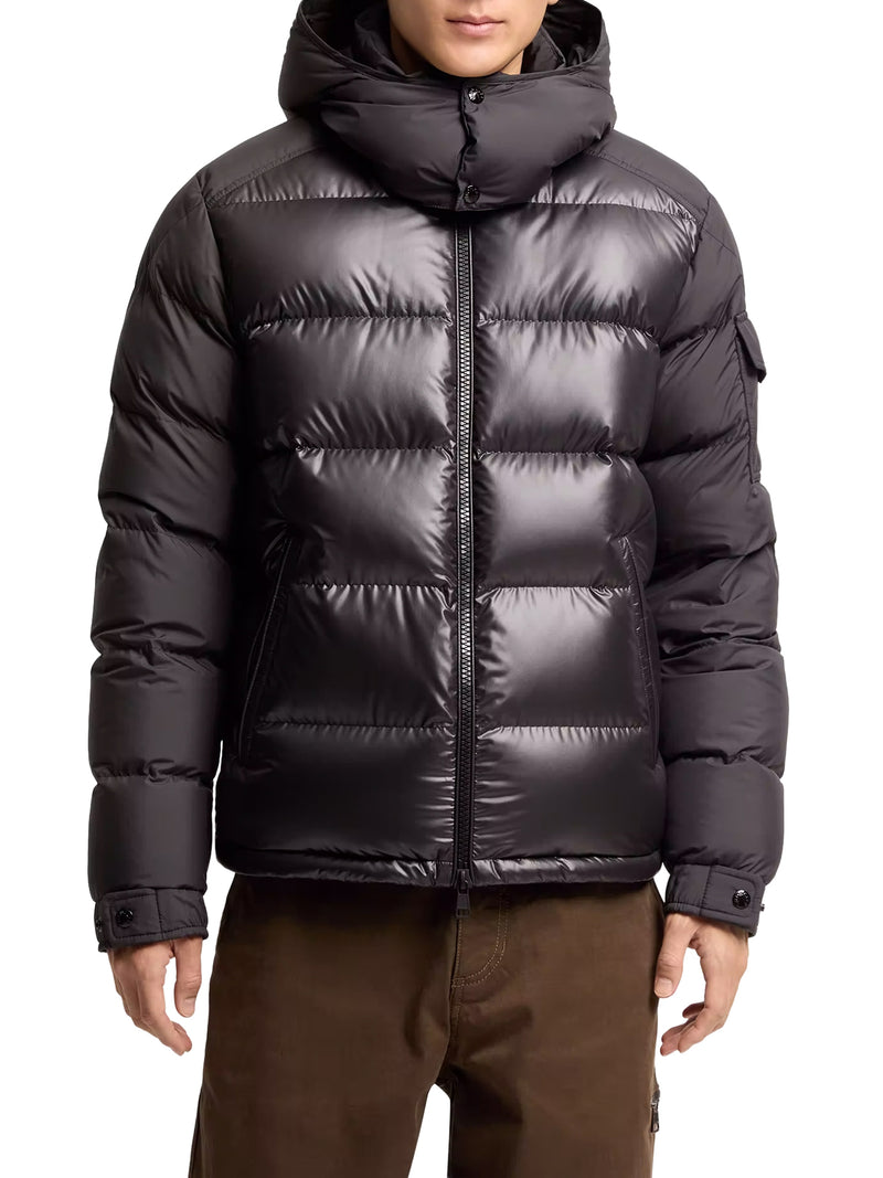MAYA SHORT HOODED DOWN JACKET