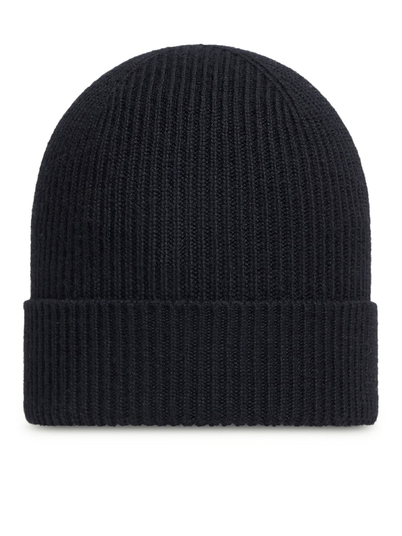 MONCLER LOGO WOOL HAT