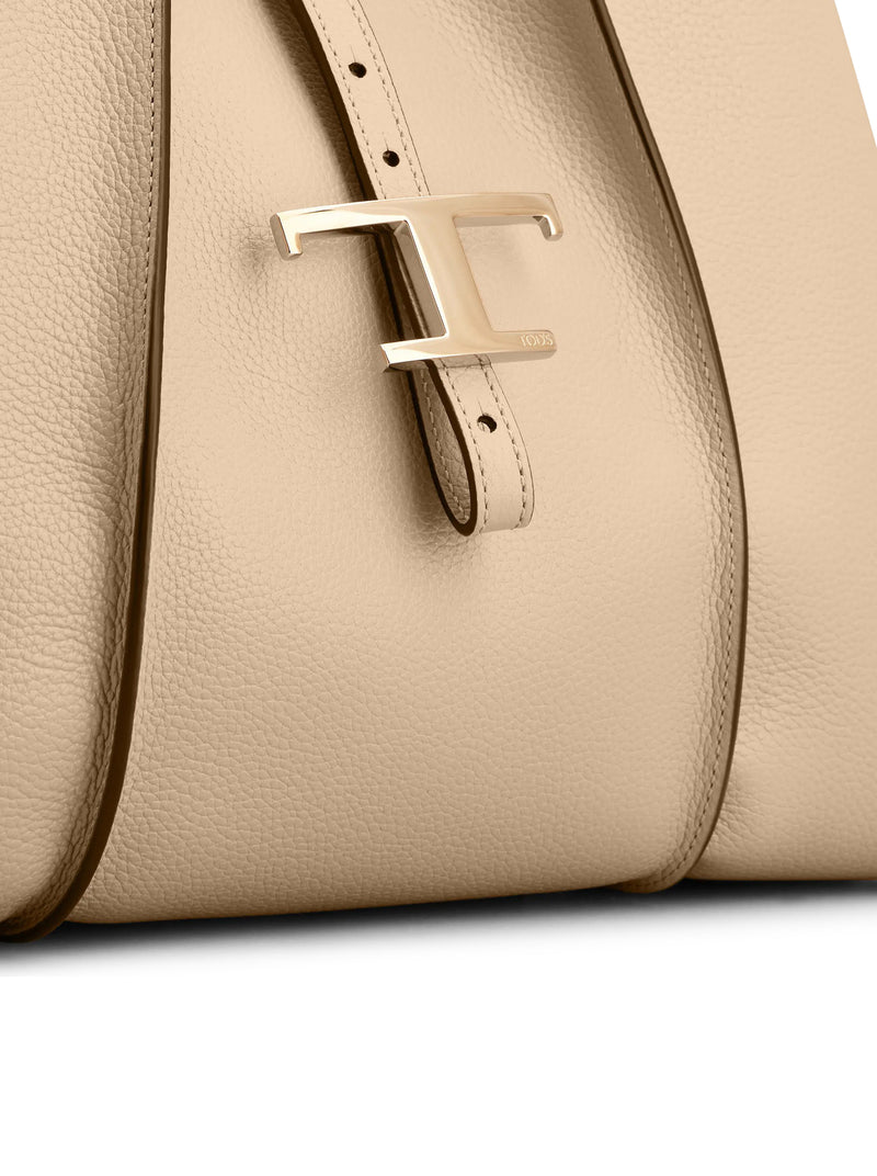 SMALL T TIMELESS LEATHER SHOPPING BAG