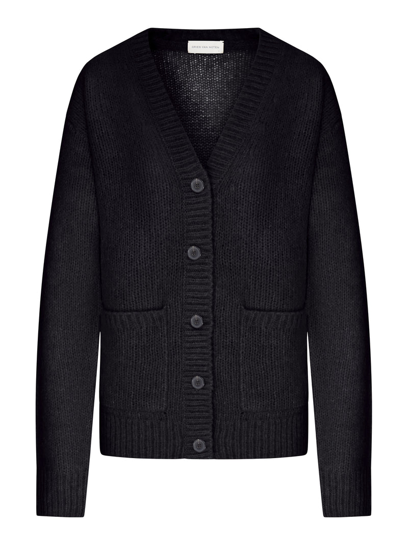 WOOL KNIT CARDIGAN