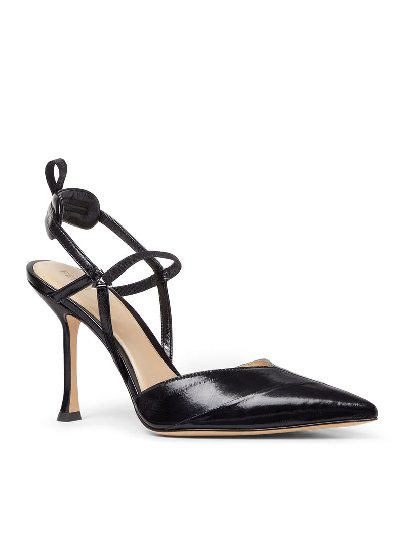 VERY COLIBRÌ BLACK MISSINA HIGH HEEL SLINGBACK