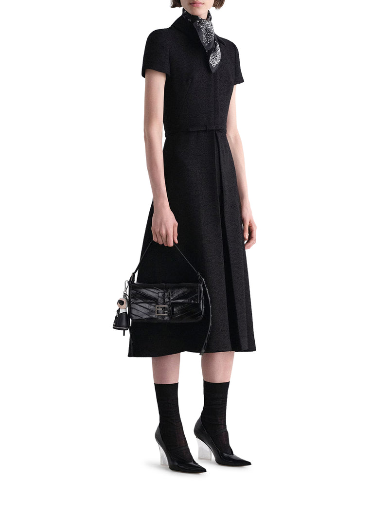 BAGUETTE® BAG 26424 IN BLACK INLAYED MISSINA