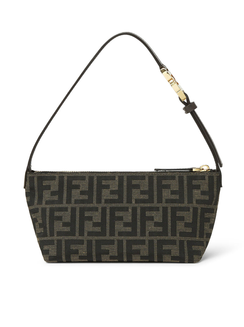 VANITY POUCH SMALL FF ZUCCA IN JACQUARD FABRIC