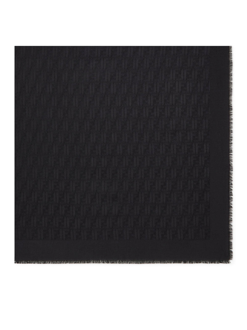 WOOL, SILK AND CASHMERE SHAWL