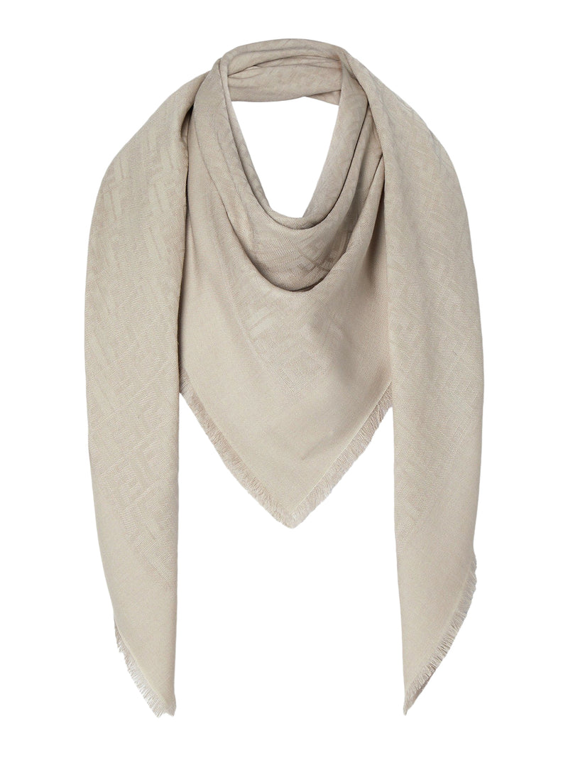 WOOL, SILK AND CASHMERE SHAWL