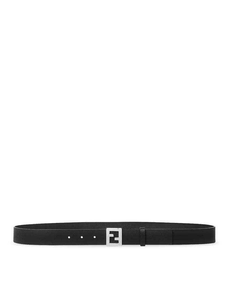 BLACK LEATHER FF BELT
