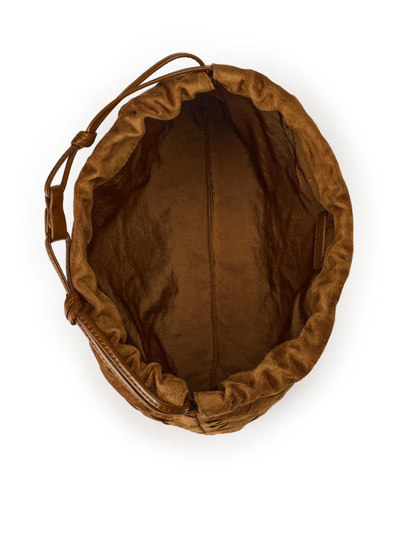 MEDIUM SUEDE CLUTCH