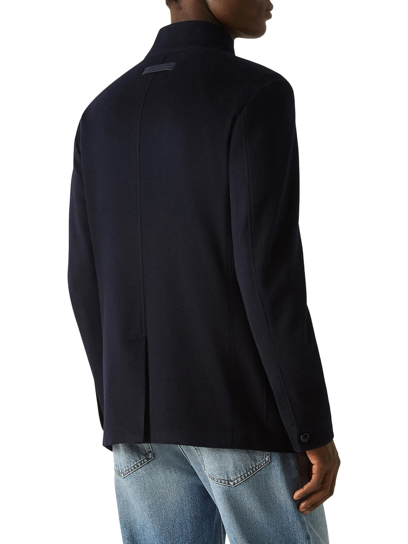 THE COUNT JACKET IN CASHMERE OASIS