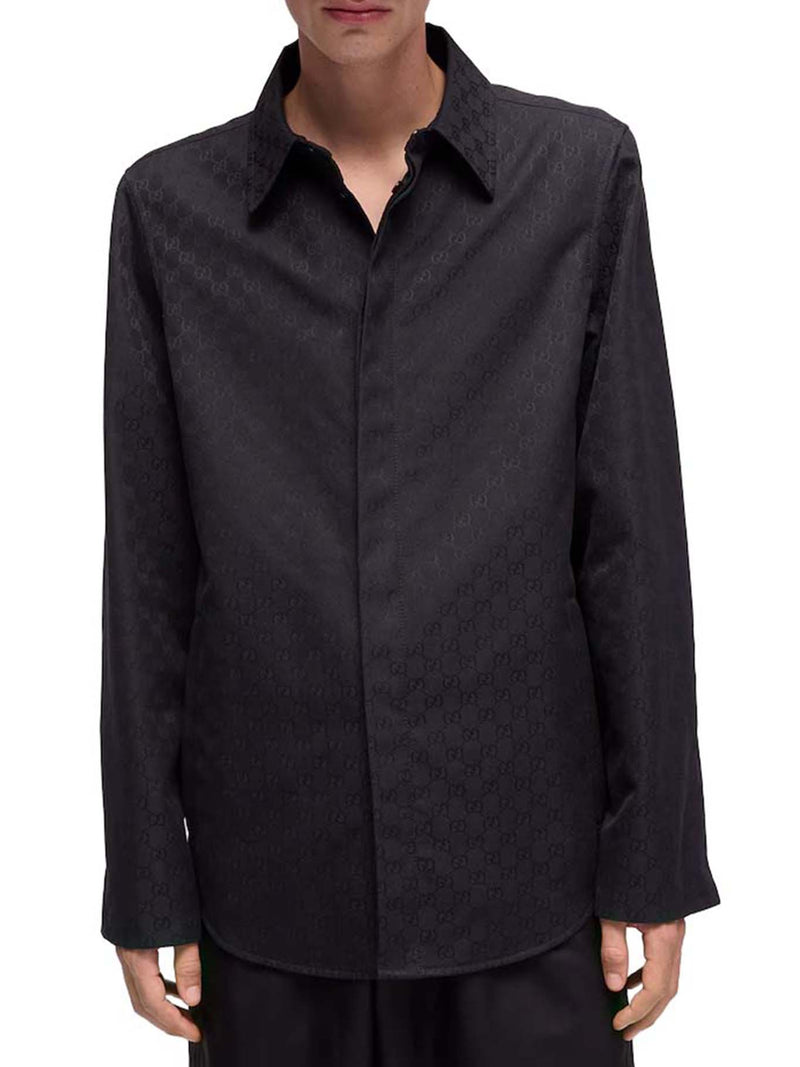 GG COTTON FABRIC SHIRT