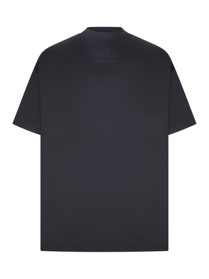 OVER T-SHIRT WITH FRONT LOGO