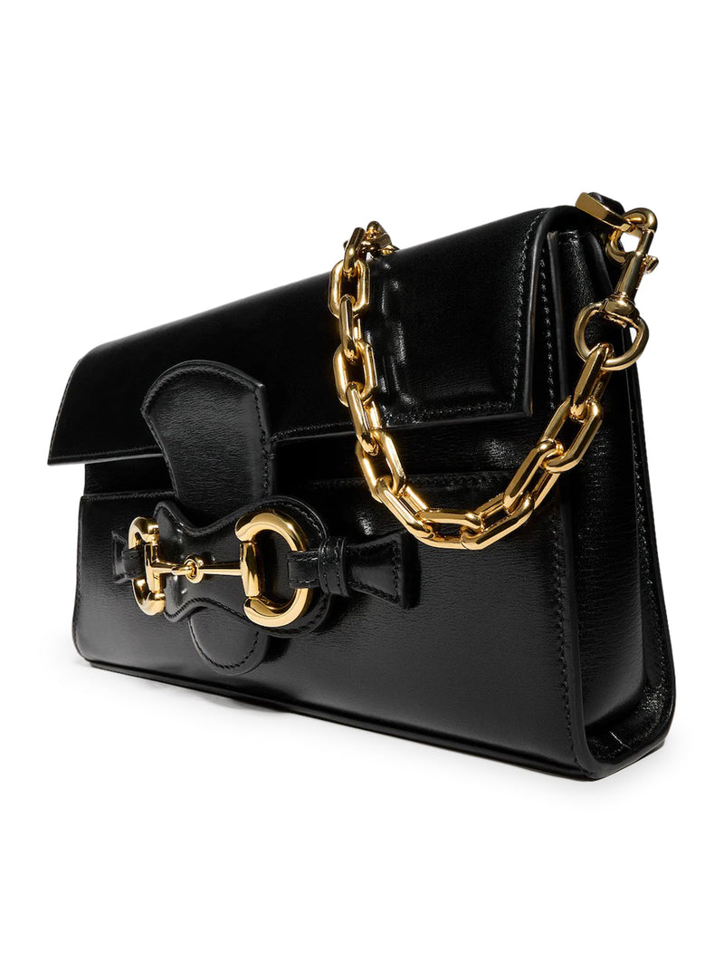 NARROW HORSEBIT SHOULDER BAG MEDIUM SIZE