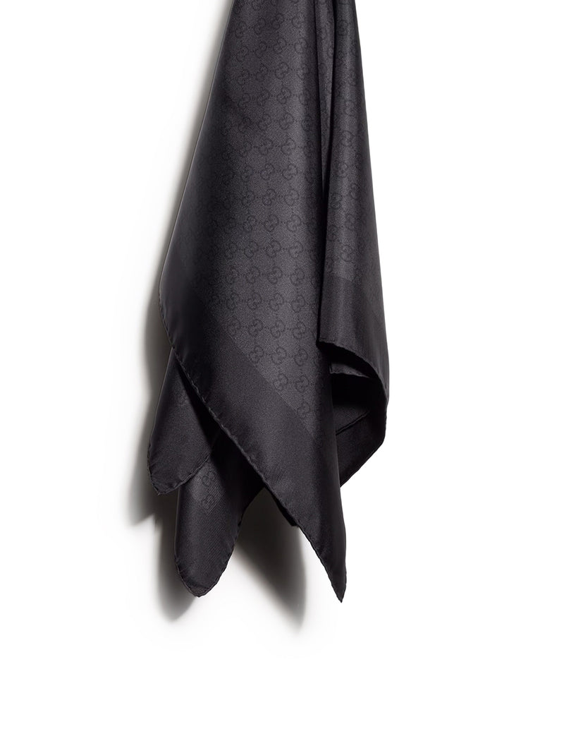 PRINTED SILK TWILL SCARF