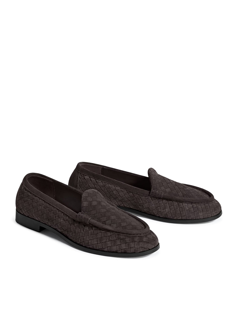 SILENZIO SUEDE LOAFERS