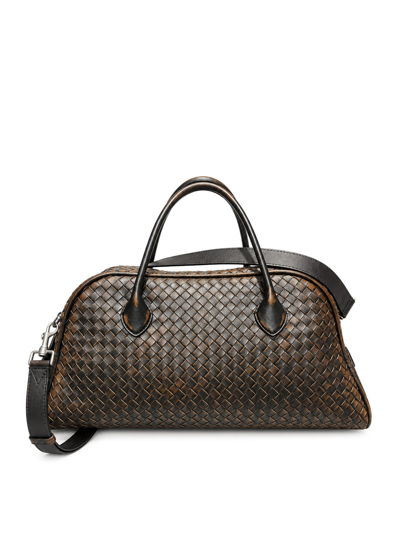WOVEN LEATHER BAG