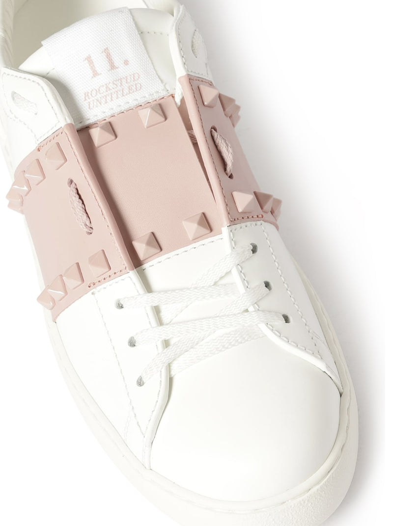 SNEAKER ROCKSTUD UNTITLED IN VITELLO CON STUDS