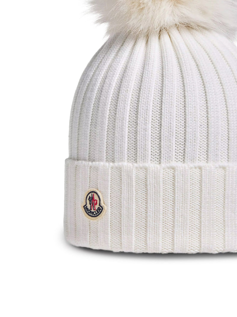 WOOL HAT WITH POM POM