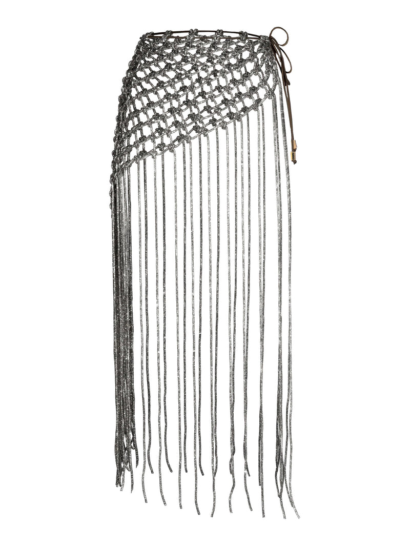 CRYSTAL SARONG WITH FRINGE