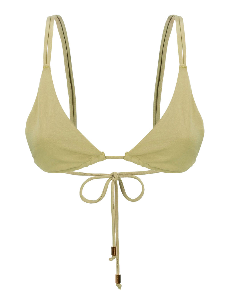 STRETCH FABRIC TRIANGLE BRA