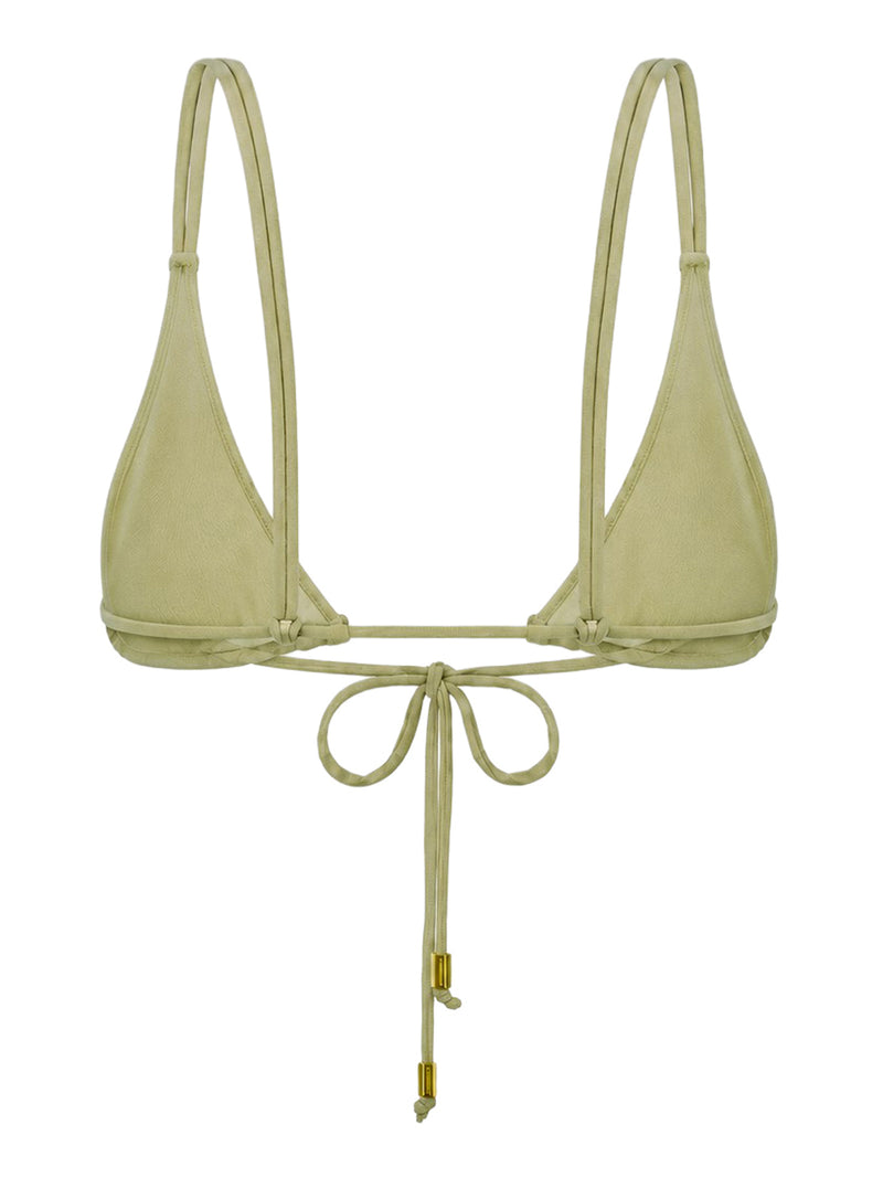 STRETCH FABRIC TRIANGLE BRA